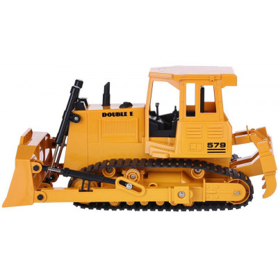 Buldozer, 1:20, funkční lžíce, zvukový modul, LED, RTR