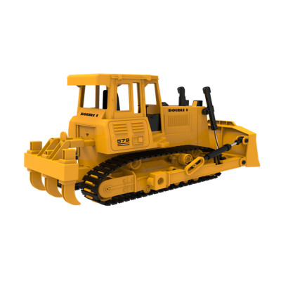 Buldozer, 1:20, funkční lžíce, zvukový modul, LED, RTR