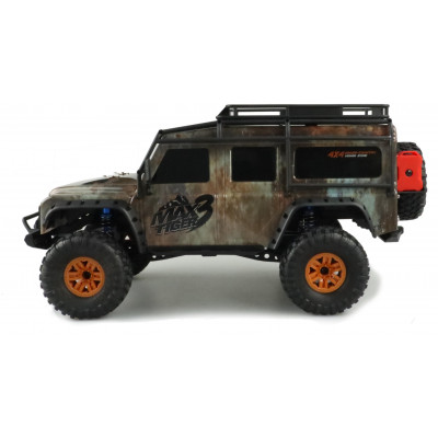 MAX TIGER 3 Dirt Climbing SUV 4x4, 1:10, LED, proporcionální, ochranný rám, 100% RTR