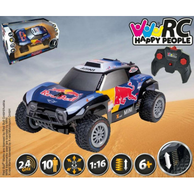 Red Bull X-raid Buggy 1:16, 2WD, licencováno, plně odpruženo