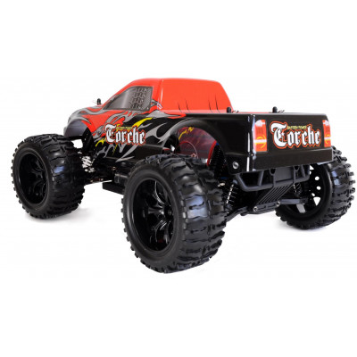 TORCHE MonsterTruck 4WD, 1:10, plně proporcionální, olejové hliníkové tlumiče, RTR