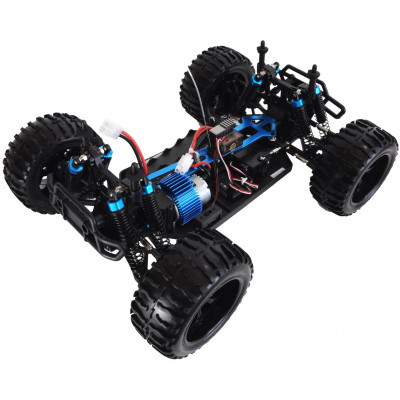 TORCHE MonsterTruck 4WD, 1:10, plně proporcionální, olejové hliníkové tlumiče, RTR