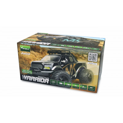 WARRIOR Desert Truck 4WD, 1:10, kovové tuningové díly, až 45 km/h, IPx4, RTR, zlatá