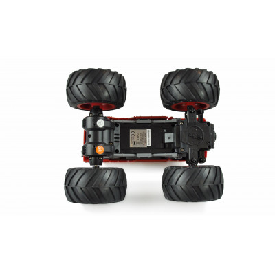 HASIČI MonsterTruck 2WD 1:18, LED, zvukový modul, offroad pneu, až 15 km/h, RTR