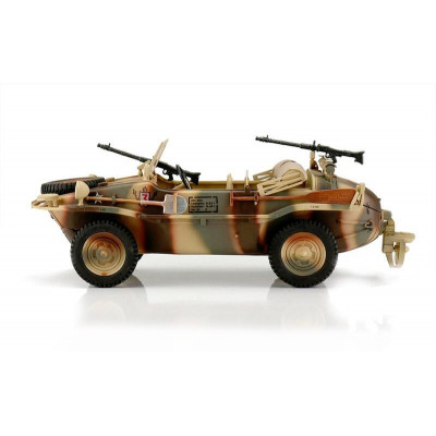 VW Schwimmwagen TYP 166 4WD, 1:16, proporcionální obojživelník, jezdí i plave, 100% RTR