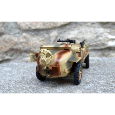 VW Schwimmwagen TYP 166 4WD, 1:16, proporcionální obojživelník, jezdí i plave, 100% RTR