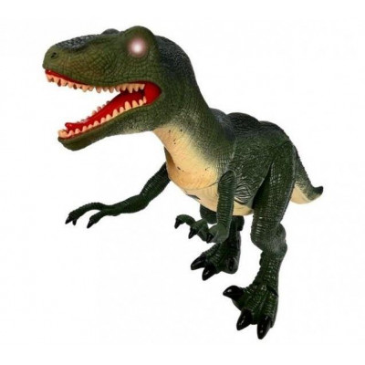 VELOCIRAPTOR RC Dinosaurus, IR ovládání, LED efekty, pohyblivé části, zvukové efekty, RTR
