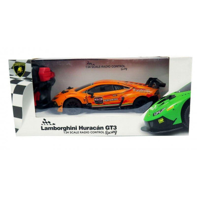 Lamborghini Huracán GT3, licencovaný model 1:24, ovladač pro praváky/leváky, 100% RTR