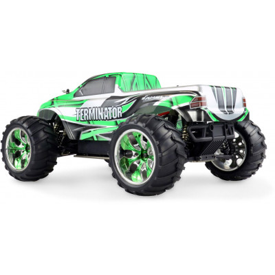 TERMINATOR PRO Brushless 4WD 1:10, 65+ km/h, proporcionální, olejové ALU tlumiče a šasí