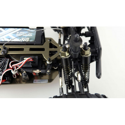 TERMINATOR PRO Brushless 4WD 1:10, 65+ km/h, proporcionální, olejové ALU tlumiče a šasí