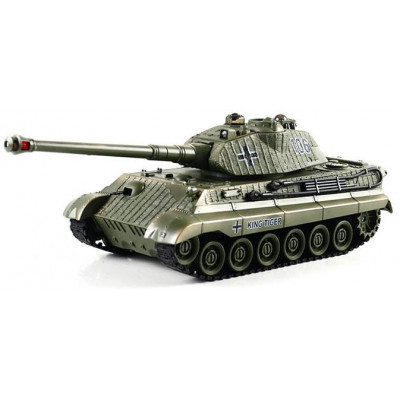 Bojující tank King Tiger 106, 2,4GHz s infra dělem, bojující 1:28