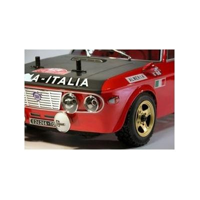 TRL Lancia Fulvia HF 1972 4WD 1:10, licencováno, proporcionální, lak. karoserie, RTR sada