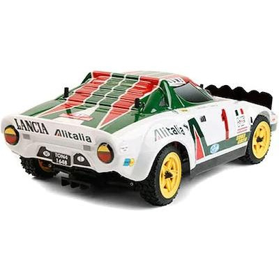 Lancia Stratos 1977 4WD 1:10, licencováno, proporcionální, lak. karoserie, RTR sada