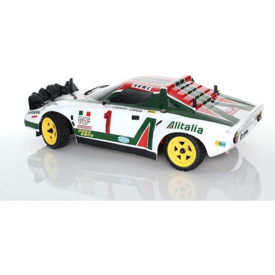 Lancia Stratos 1977 4WD 1:10, licencováno, proporcionální, lak. karoserie, RTR sada