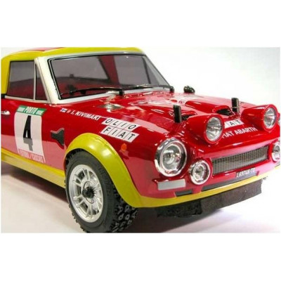 Fiat 124 Abarth Rally 4WD 1:10, licencováno, proporcionální, lak. karoserie, RTR sada