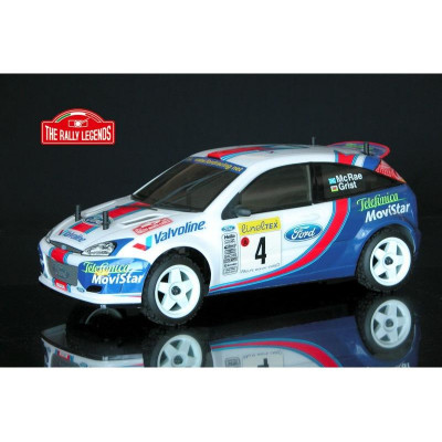 Ford Focus WRC McRae 2001 4WD 1:10, licencováno, proporcionální, lak. karoserie, RTR sada