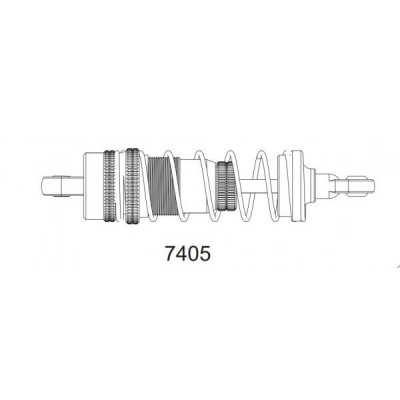 Kompletní tlumič (1) pro 3120 od DF Models