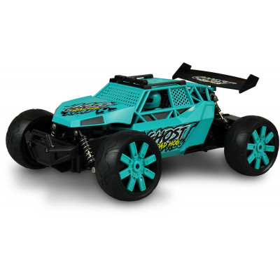 GHOST PÍSEČNÁ BUGGY 1:12, RTR, 2,4GHz, PROPORCIONÁLNÍ JÍZDA, TYRKYSOVÁ