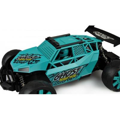 GHOST PÍSEČNÁ BUGGY 1:12, RTR, 2,4GHz, PROPORCIONÁLNÍ JÍZDA, TYRKYSOVÁ