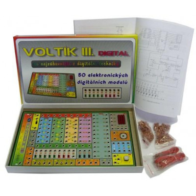 Voltík III. spoločenská hra na batérie v krabici 40x24,5x4,5cm