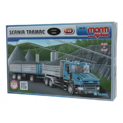 Stavebnica Monti 65 Scania Tarmac 1:48 v krabici 32x20,5x7,5cm