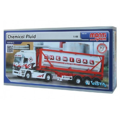 Stavebnica Monti 60 Chemical Fluid Actros L-MB 1:48 v krabici 31,5x16,5x7,5cm