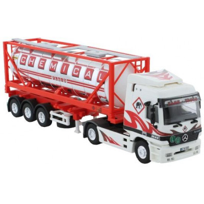 Stavebnica Monti 60 Chemical Fluid Actros L-MB 1:48 v krabici 31,5x16,5x7,5cm