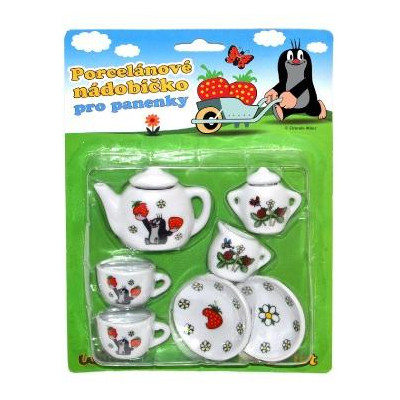 Riadu - čajový set Krtko porcelán na karte