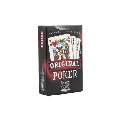 Poker spoločenská hra karty v papierovej krabičke
