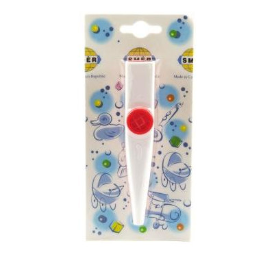 Kazoo plast 12cm asst 4 farby na karte