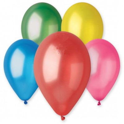 Balónik nafukovacie 10cm 10ks v sáčku karneval