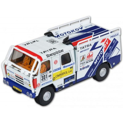 Auto Tatra 812 rallye kov 18cm 1:43 v krabičke Kovap