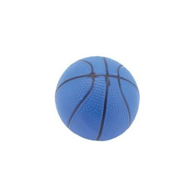 Loptička basketbal guma 8,5cm 5 farieb v sieťke