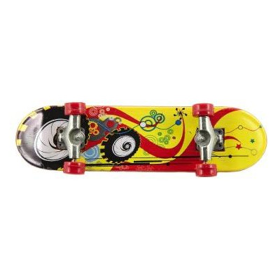 Skateboard prstový s rampou plast 10cm asst mix farieb na karte