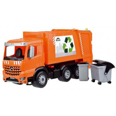 Auto smetiar plast 53cm Mercedes Arocs v krabici 54x26x20cm