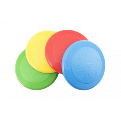 Lietajúci tanier Frisbee plast 23cm 4 farby 12m +