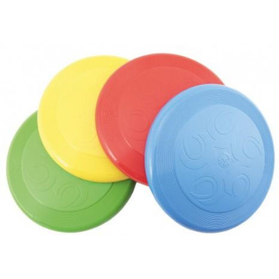 Lietajúci tanier Frisbee plast 23cm 4 farby 12m +