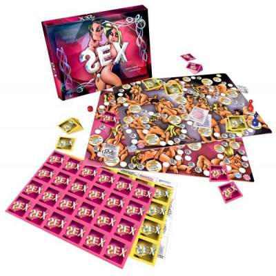 Sex spoločenská hra pre dospelých v krabici 33x23x3cm