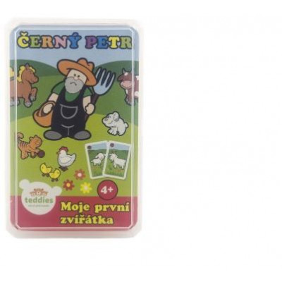 Čierny Peter Moje prvé zvieratká spoločenská hra - karty v papierovej škatuľke MPZ