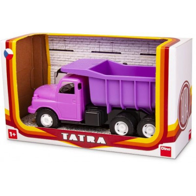 Auto Tatra 148 plast 30cm ružová v krabici 35x18x12,5cm