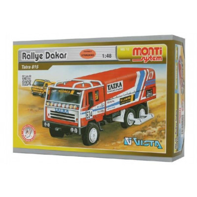 Stavebnice Monti 10 Rely Dakar Tatra 815 1:48 v krabici 22x15x6cm