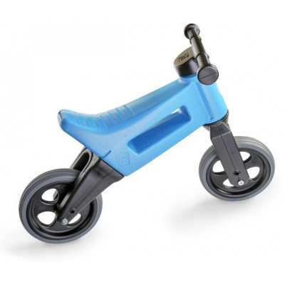 Odrážadlo FUNNY WHEELS Rider Šport modrej 2v1, výška sedla 28 / 30cm nosnosť 25kg 18m + v krabici