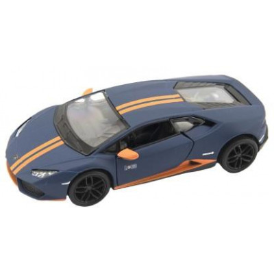 Auto Kinsmart Lamborghini Huracan kov 12cm na spätné natiahnutie asst 4 farby 12ks v boxe