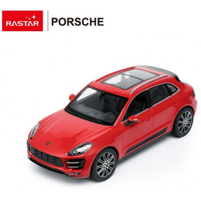 PORSCHE Macan Turbo, červeý, silniční SUV 1:14 RTR