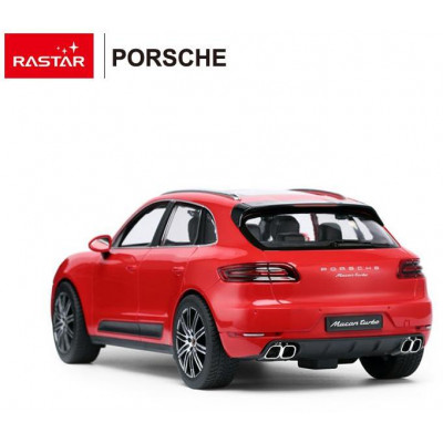 PORSCHE Macan Turbo, červeý, silniční SUV 1:14 RTR