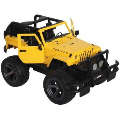 Jeep Wrangler 1:14, 2.4GHz, LED, žlutý