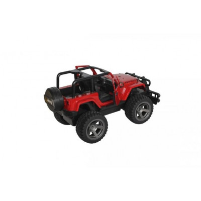 Jeep Wrangler 1:14, 2.4GHz, LED, červený