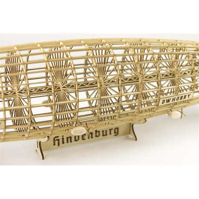 Zeppelin LZ129 Hindenburg 1:408 600 mm - kvalitní laser cut stavebnice