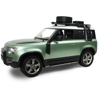 Land Rover Defender 90, 1:12, 4WD, 2,4 GHz, LED, 100% RTR, světle zelená metalíza