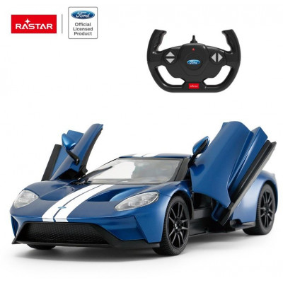 Ford GT 1:14, RASTAR, licence, LED, metalický lak, modré